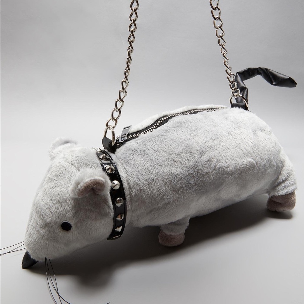 ISO: DK Widow “Gutter Punk Rat” Crossbody Purse🐀